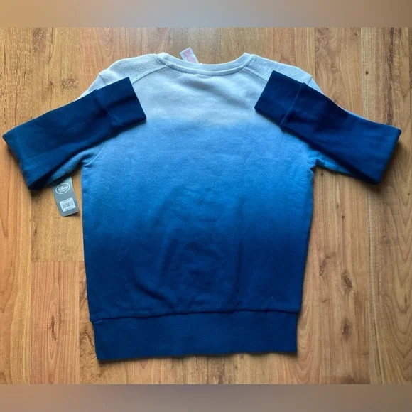 Disney Store Disney Frozen Princess Elsa Sweatshirt White & Blues NWT Sz Medium - Picture 10 of 10
